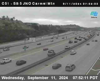 SB 5 at Carmel Mountain Rd.