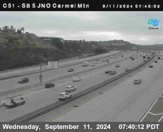 SB 5 at Carmel Mountain Rd.