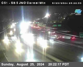 SB 5 at Carmel Mountain Rd.