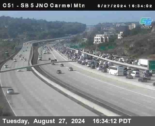 SB 5 at Carmel Mountain Rd.