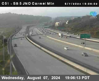 SB 5 at Carmel Mountain Rd.