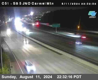 SB 5 at Carmel Mountain Rd.