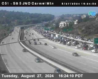 SB 5 at Carmel Mountain Rd.