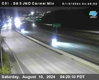 SB 5 at Carmel Mountain Rd.