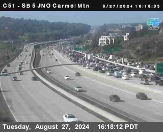 SB 5 at Carmel Mountain Rd.