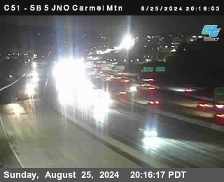 SB 5 at Carmel Mountain Rd.