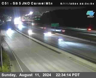 SB 5 at Carmel Mountain Rd.