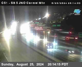 SB 5 at Carmel Mountain Rd.