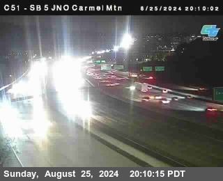 SB 5 at Carmel Mountain Rd.