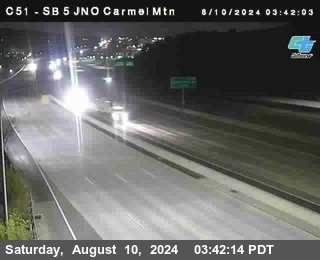 SB 5 at Carmel Mountain Rd.