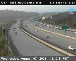 SB 5 at Carmel Mountain Rd.