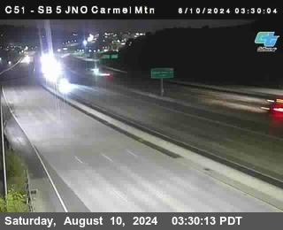 SB 5 at Carmel Mountain Rd.