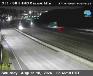 SB 5 at Carmel Mountain Rd.