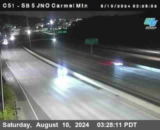 SB 5 at Carmel Mountain Rd.