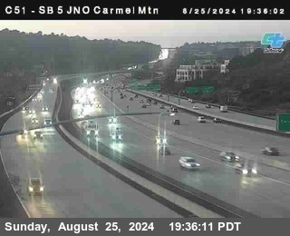 SB 5 at Carmel Mountain Rd.