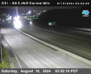 SB 5 at Carmel Mountain Rd.