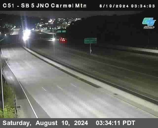 SB 5 at Carmel Mountain Rd.