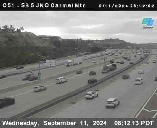 SB 5 at Carmel Mountain Rd.