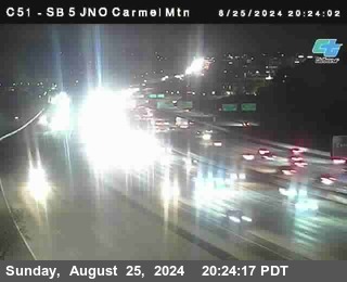 SB 5 at Carmel Mountain Rd.