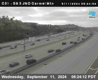 SB 5 at Carmel Mountain Rd.