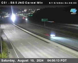 SB 5 at Carmel Mountain Rd.