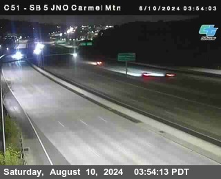 SB 5 at Carmel Mountain Rd.