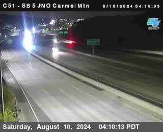 SB 5 at Carmel Mountain Rd.