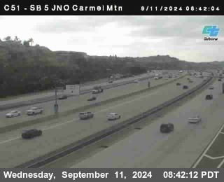 SB 5 at Carmel Mountain Rd.