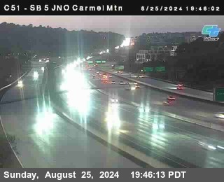 SB 5 at Carmel Mountain Rd.