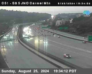 SB 5 at Carmel Mountain Rd.