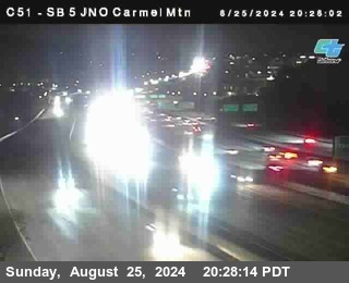 SB 5 at Carmel Mountain Rd.