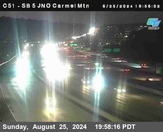 SB 5 at Carmel Mountain Rd.