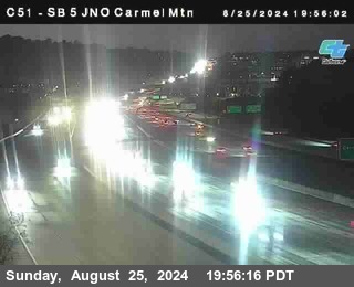 SB 5 at Carmel Mountain Rd.