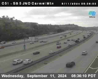 SB 5 at Carmel Mountain Rd.