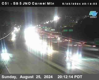 SB 5 at Carmel Mountain Rd.