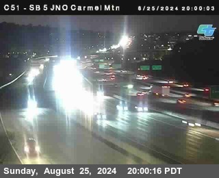 SB 5 at Carmel Mountain Rd.