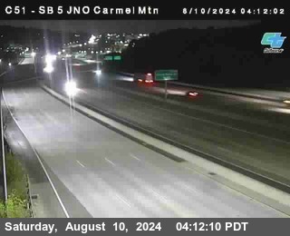 SB 5 at Carmel Mountain Rd.