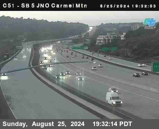 SB 5 at Carmel Mountain Rd.