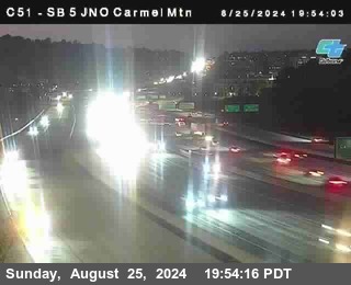 SB 5 at Carmel Mountain Rd.