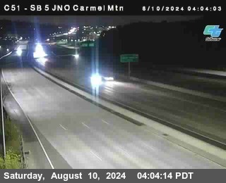 SB 5 at Carmel Mountain Rd.