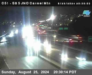 SB 5 at Carmel Mountain Rd.