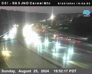 SB 5 at Carmel Mountain Rd.