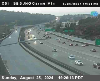 SB 5 at Carmel Mountain Rd.