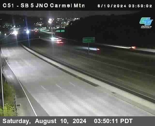 SB 5 at Carmel Mountain Rd.