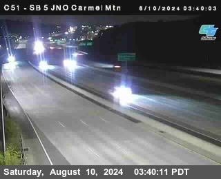 SB 5 at Carmel Mountain Rd.