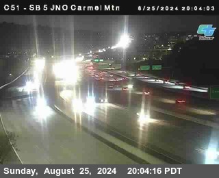 SB 5 at Carmel Mountain Rd.