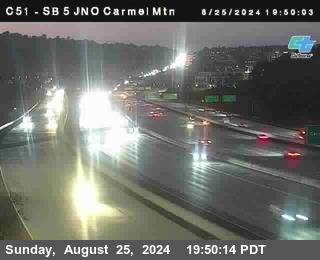 SB 5 at Carmel Mountain Rd.