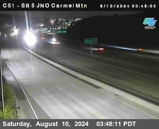 SB 5 at Carmel Mountain Rd.