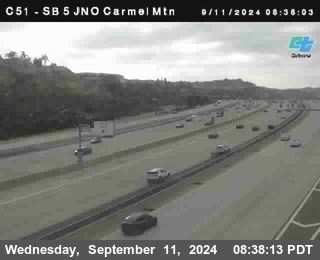 SB 5 at Carmel Mountain Rd.