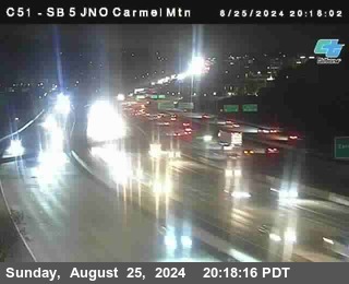 SB 5 at Carmel Mountain Rd.